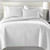 King/Cal King Lightweight White Ultra Soft 3-Piece Microfiber Quilt Set Q280-KSUBS6943