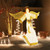 5.2 Feet Christmas Pre-Lit Angel with Halo Wings and 180 Warm White LED Lights B593-CM24771US