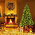 6.5 Feet Pre-lit Hinged Christmas Tree with LED Lights B593-CM22851US