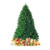 5 Feet Artificial Fir Christmas Tree with 600 Branch Tips B593-CM22054
