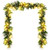 9 Feet Pre-lit Snow Flocked Tips Christmas Garland with Red Berries B593-CM22831