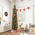 5/6/7/8/9 Feet Pre-lit Pencil Artificial Christmas Tree with 150/180/200//300/400 Warm White LED Li D681-CM24530US