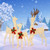 3-Piece Pre-lit Christmas Reindeer Family with 230 Warm White LED Lights D681-CM24607US