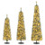 4/5/6 Feet Artificial Christmas Tree Set of 3 with Realistic Accumulated Snow B593-CM24746US