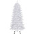 7 FT Artificial Xmas Tree with 1880 PE PVC Branch Tips for Party and Carnival - Color: White - Size D681-CM25073US