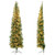 7 Feet Prelit Half-Shape Christmas Tree with 150 Lights B593-CM24071US