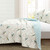 Full/Queen Reversible Lightweight Polyester Floral Birds 3 Piece Quilt Set Q280-RETYF32556