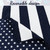 Full/Queen 3 Piece Navy Blue White Stars Stripes 100-Percent Cotton Quilt Set Q280-FQMF1488