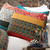 King size 3-Piece Quilt Set in Modern Colorful Stripe Geometric Floral Pattern Q280-LDQ516981