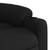  Massage Recliner Chair Black Polyester Medium Cup Holders A949-3206893