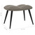  Relaxing Chair With Stool Light Grey Velvet Medium Footrest A949-328084