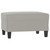  Footstool Light grey 100% polyester microfiber fabric, plywood A949-349362