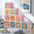12 Cube Kids Wardrobe Closet with Hanging Section and Doors-Pink - Color: Pink D681-JZ10133PI