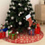  Christmas Tree Skirt Red 100% polyester Large Foldable A949-330275