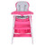 3 in 1 Infant Table and Chair Set Baby High Chair-Blue B593-BB4640color
