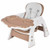 3 in 1 Infant Table and Chair Set Baby High Chair-Blue B593-BB4640color