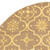  Christmas Tree Skirt Yellow Polyester 59.1 in diameter Foldable A949-330292