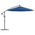  Cantilever Patio Umbrella Azure Polyester fabric, Steel pole A949-47137