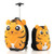 Lightweight and Portable Rolling Suitcase for Children-Yellow - Color: Yellow D681-BN10019YW