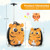 Lightweight and Portable Rolling Suitcase for Children-Yellow - Color: Yellow D681-BN10019YW