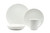 White Six Piece Round Pebbled Porcelain Service For Six Bowl Set N270-483512