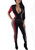 Checkered Jumpsuits Women Sexy Clubwear Zipper Bodycon Race Capri Rompers H721-SMR8959