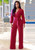 Long Sleeve Solid Jumpsuit With Belt H721-SMR8516