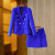 Color: Blue, Size: M, Ships From: CN - New Arrival Elegant Style Lady Office Work Suit Double-breas F640-12000039962280186
