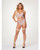 Sheer Mesh & Lace Demi Cup Teddy Lavender MD X615-STH11516-LA-M0