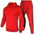 Color: black, Size: XXL - Fashion Men's Casual Suit Outdoor Sports Jogging Suit Hoodie + Sweatpants F640-12000034761993568
