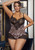 Plus Size Taste The Wild Side Lace Teddy H721-OYR81234-P