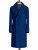 Color: ROYAL BLUE, Size: 6XL - Windbreak Men's Jacket Wool Long Coat Lapel Double Breasted Men's Tr F640-12000037394507765