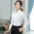 Color: WHITE, Size: M - Formal Dress Women Shirt Long Sleeve Blouse New Black Shirt Women Tops 2024 F640-12000041381856787