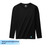Color: Long Sleeve Black, Size: 3XL - Xinjiang Cotton Solid Color Antifouling T-shirt Men Q119-CJYH202716789KP