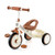 Toddler Tricycle Kids Trike with Adjustable Seat and Basket Aged 3-5 Years Old-Beige - Color: Beige D681-TQ10343BE
