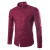 Color: Red, Size: XXXL - 14 Colors Solid Color Men's Fashionable Candy Color Shirt Men's Casual Lon F640-12000034975800108