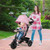 4-in-1 Baby Tricycle Toddler Trike with Reversible Seat and 5-Point Safety Harness-Pink - Color: Pi D681-TQ10182PI