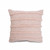 20" X 20" Pearl Blush And Peach 100% Cotton Zippered Pillow N270-517130 20" X 20" Pearl Blush And Peach 100% Cotton Zippered Pillow N270-517130