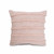 20" X 20" Pearl Blush And Peach 100% Cotton Zippered Pillow N270-517130 20" X 20" Pearl Blush And Peach 100% Cotton Zippered Pillow N270-517130