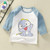 Color: Q61, Size: 100CM - Children's cardigan cotton Q119-CJWJYEYE04480-Q61-100CM