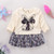 Autumn children female children 0-1-3-5 years old baby girl skirt dress long sleeved women age chil Q119-CJWJYEYE00222