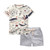 Children's suit boy's T-shirt trousers and shorts Q119-CJWJNHNT01924