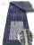 Color: black, Width: 130cm, Length: 3 YARDS - 3Y/piece Latest Nigerian Sequins Lace Fabric  Beaded  F640-12000046654100246