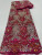 Color: RED, length: 3 YARDS, Width: 120cm - 2023 High Quality French Mesh Embroidery Sequins Lace F F640-12000034343182294