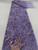 Purple African French Lace Fabric 2024 High Quality New Nigerian Sequins Tulle Lace Fabric For Wedd F640-3256806249114254