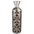 22" Brown and Silver Geometric Cylinder Polyresin Floor Vase N270-468954