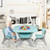 Children Kids Activity Table & Chair Set Play Furniture W/Storage-Blue - Color: Blue D681-HW56085GN