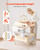  Baby Changing Table, Foldable Diaper Change Station with 2 Fabric Drawers, Side Basket & Hanging R E415-ZDNBTMSHXWDDEP23F001V0