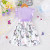Color: Pink, Kid Size: 7T - Set For Kids  Girl 3-7 Years old Ruffled Sleeve Butterfly Floral Tulle  F640-12000046711635060