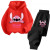 Color: black, Kid Size: 6 - Children Hoodies Stitch Kawaii Fashion Pullover Sweatshirt Anime Trucks F640-12000043623475733